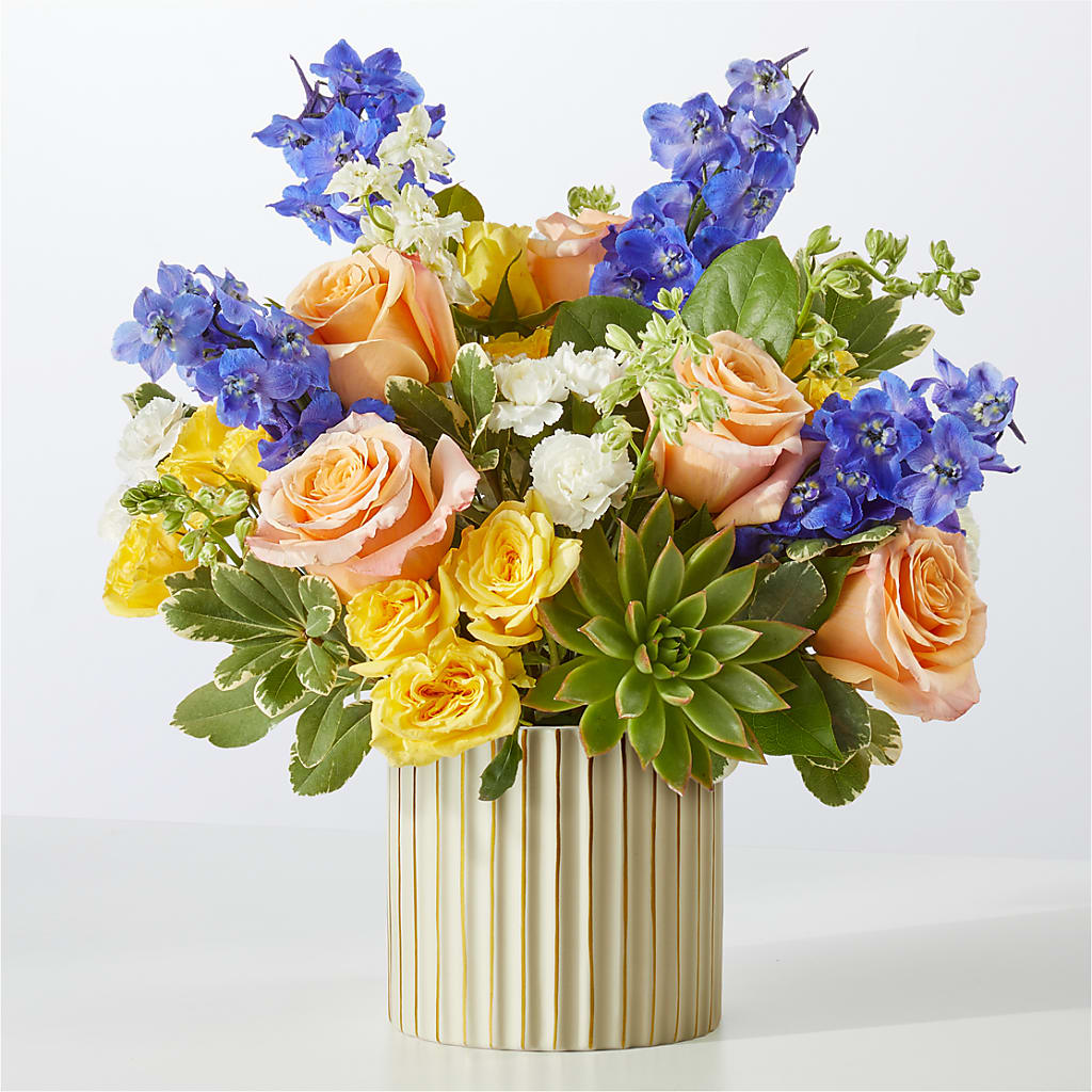 Cobalt Reverie Bouquet – La Veranera Flower Shop, Nashville TN