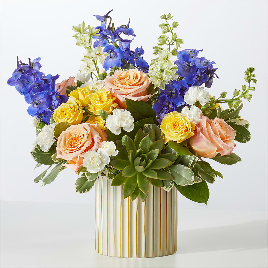 Cobalt Reverie Bouquet – La Veranera Flower Shop, Nashville TN