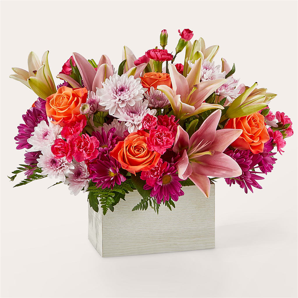 Light of My Life Box Bouquet – La Veranera Flower Shop, Nashville TN