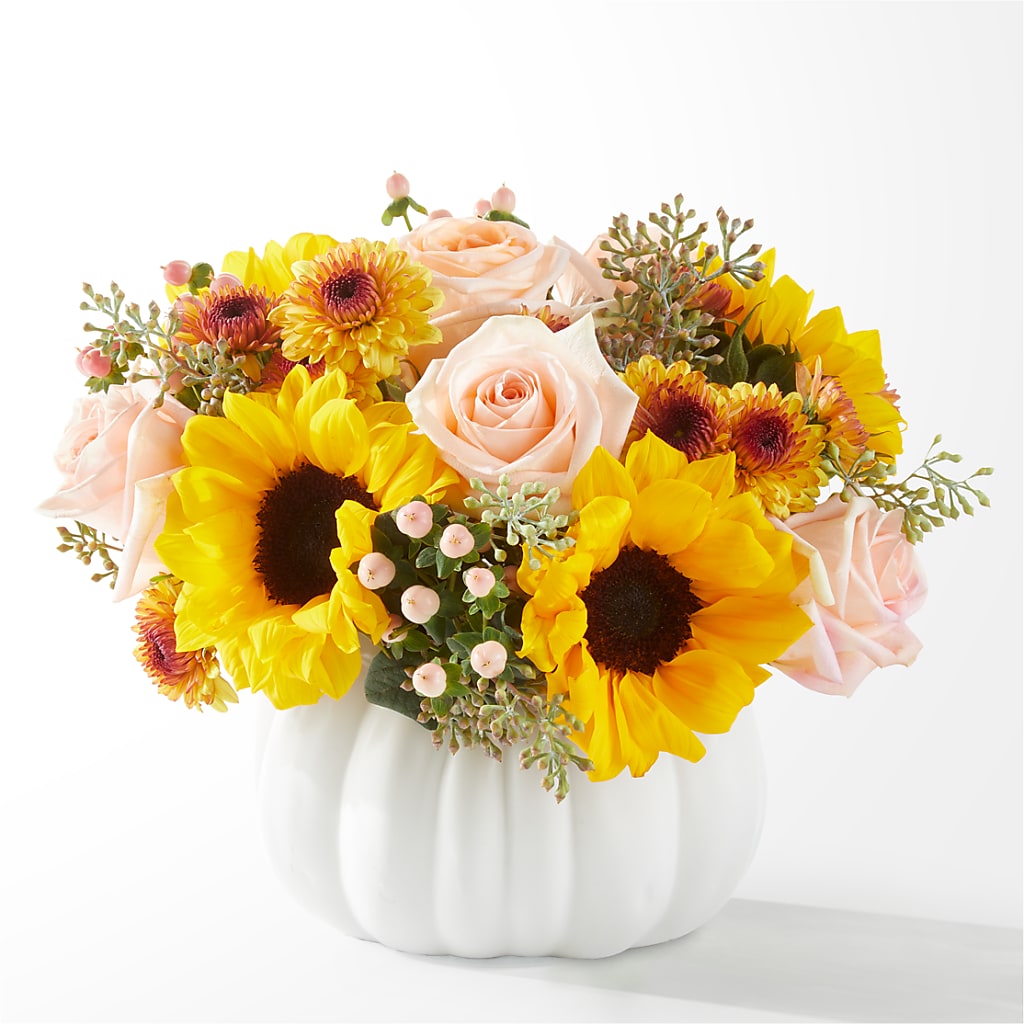 Pumpkin to Talk About Bouquet – La Veranera Flower Shop, Nashville TN