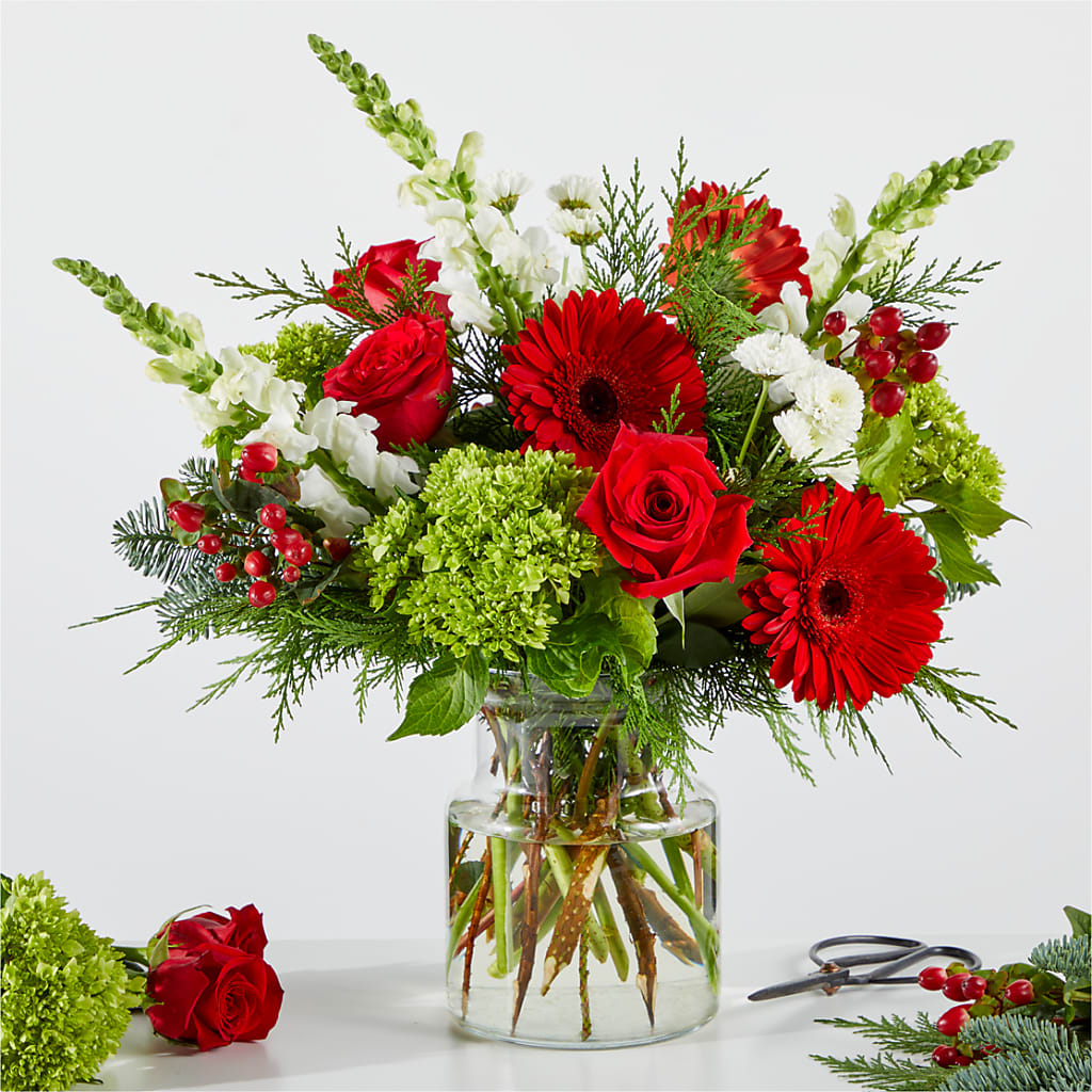Merry Moment Bouquet – A Florist Original – La Veranera Flower Shop, Nashville TN