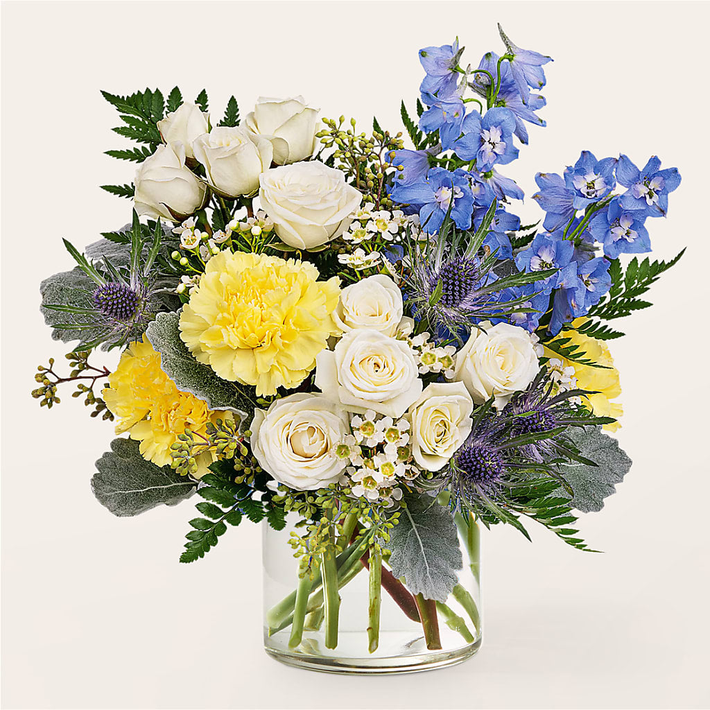 Lemon Sorbet Bouquet – La Veranera Flower Shop, Nashville TN