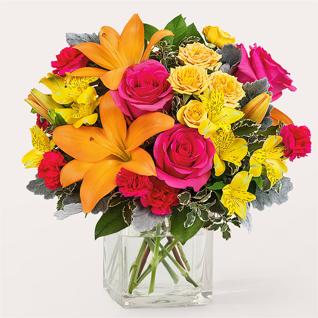 To the Tropics Bouquet – La Veranera Flower Shop, Nashville TN