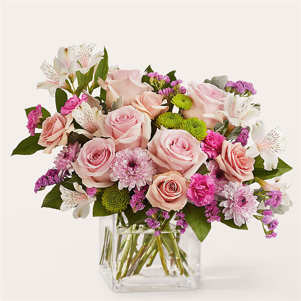 Pink Suede Bouquet – La Veranera Flower Shop, Nashville TN