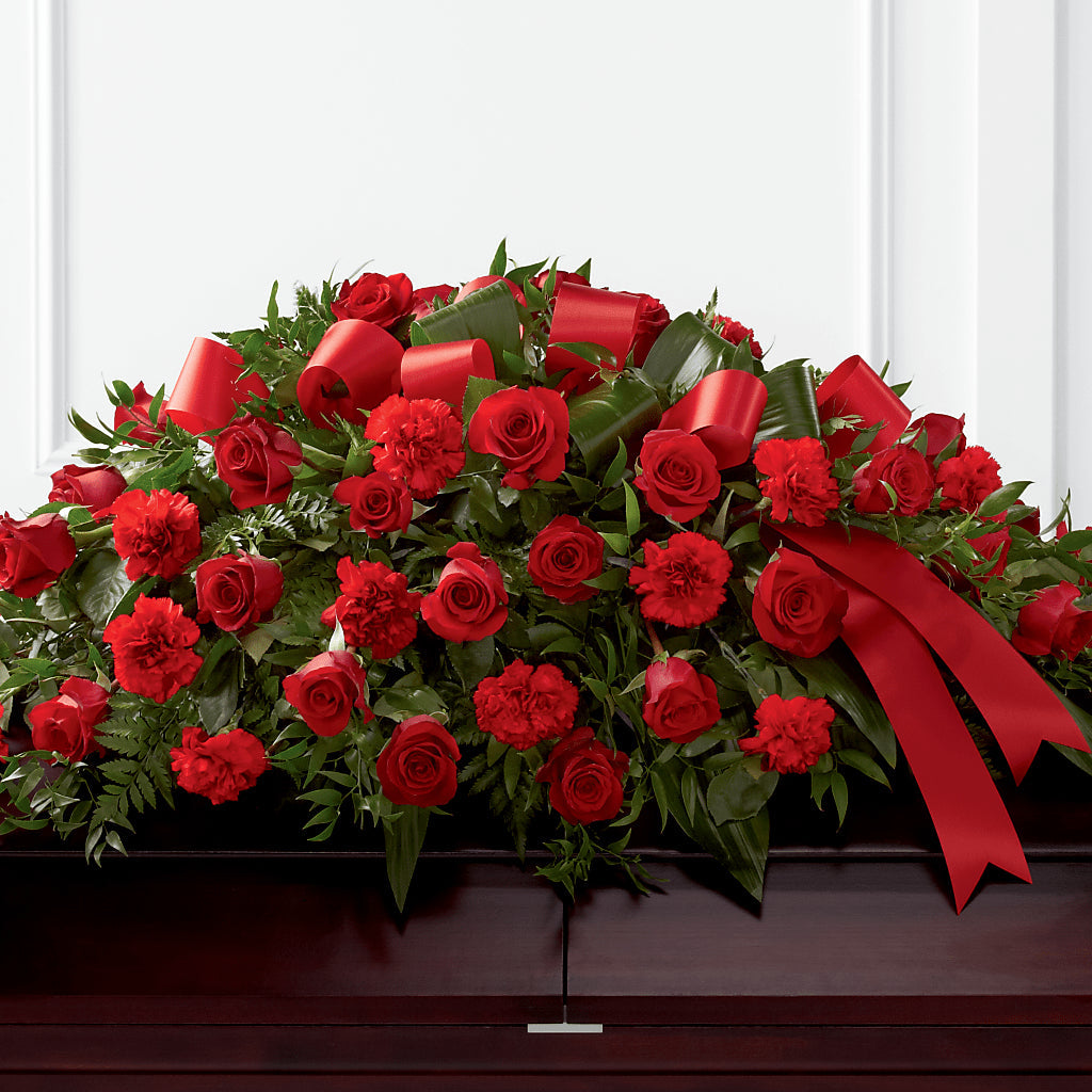 Tribute of Life Casket Spray – La Veranera Flower Shop, Nashville TN