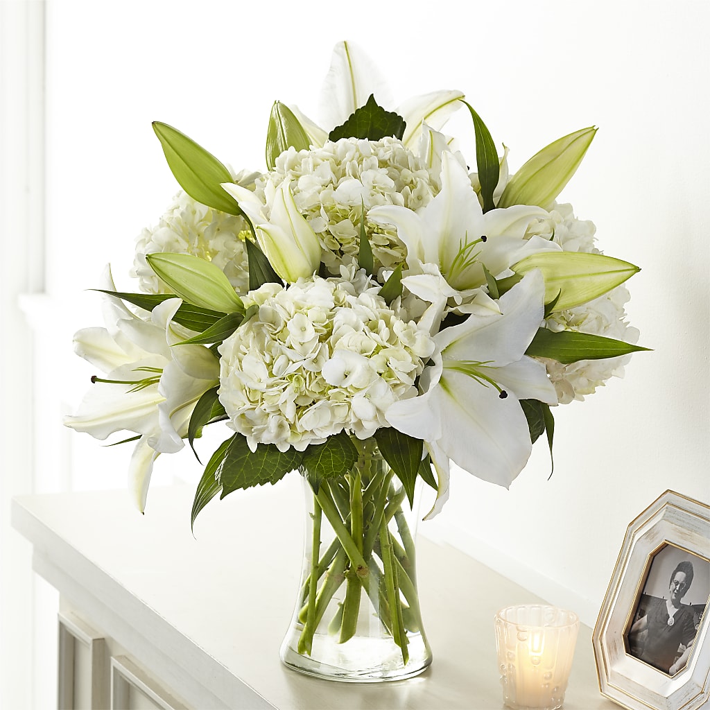 Compassionate Lily Bouquet – La Veranera Flower Shop, Nashville TN