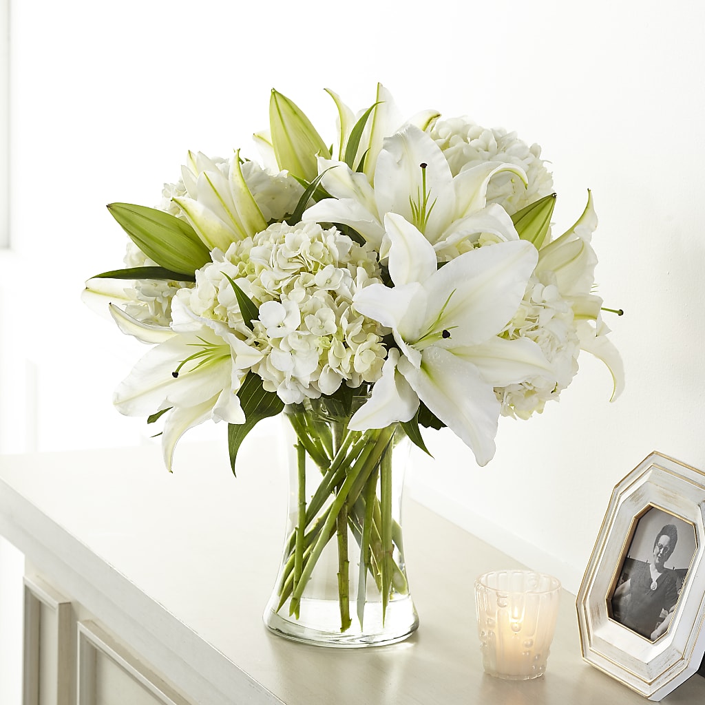 Compassionate Lily Bouquet – La Veranera Flower Shop, Nashville TN