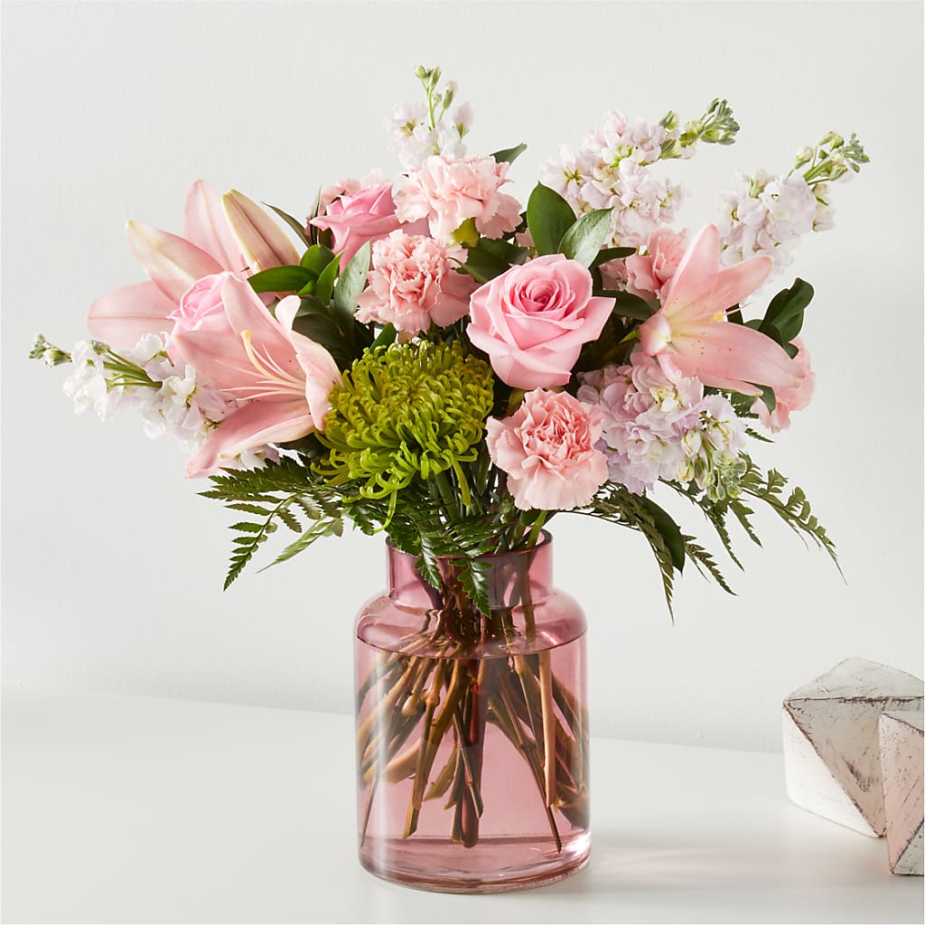 Pretty in Pink Bouquet – La Veranera Flower Shop, Nashville TN