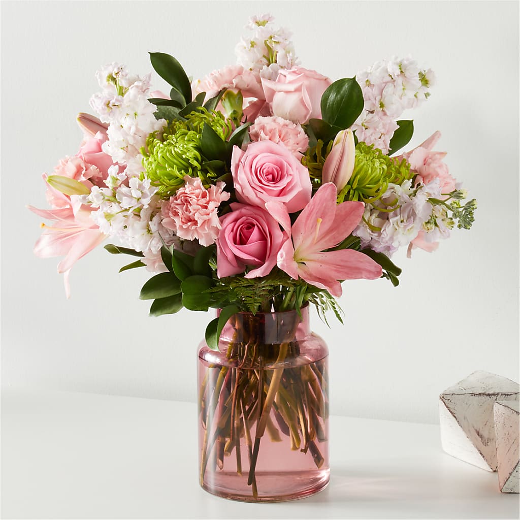 Pretty in Pink Bouquet – La Veranera Flower Shop, Nashville TN