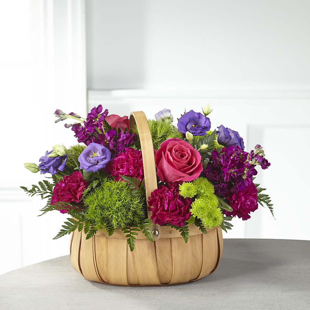 Serene Sanctuary Basket – La Veranera Flower Shop, Nashville TN
