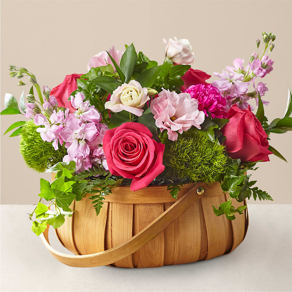 Radiance in Bloom Basket – La Veranera Flower Shop, Nashville TN