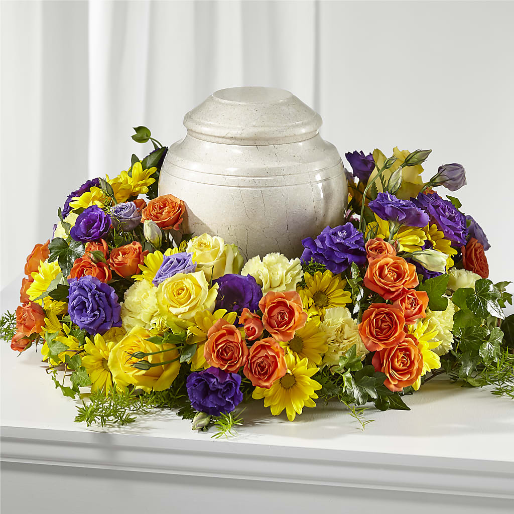 Blossoms of Remembrance Cremation Adornment – La Veranera Flower Shop, Nashville TN