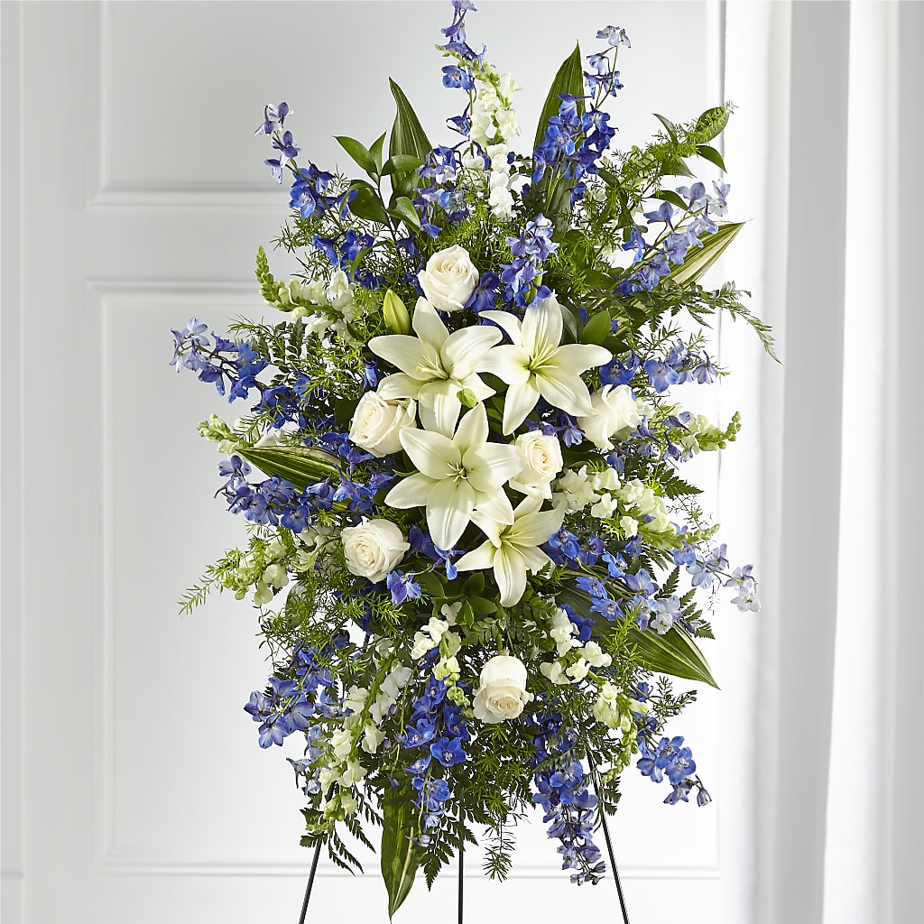 Faithful Friend Standing Spray – La Veranera Flower Shop, Nashville TN