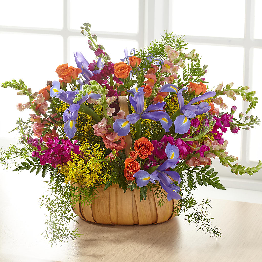 Garden of Life Basket – La Veranera Flower Shop, Nashville TN