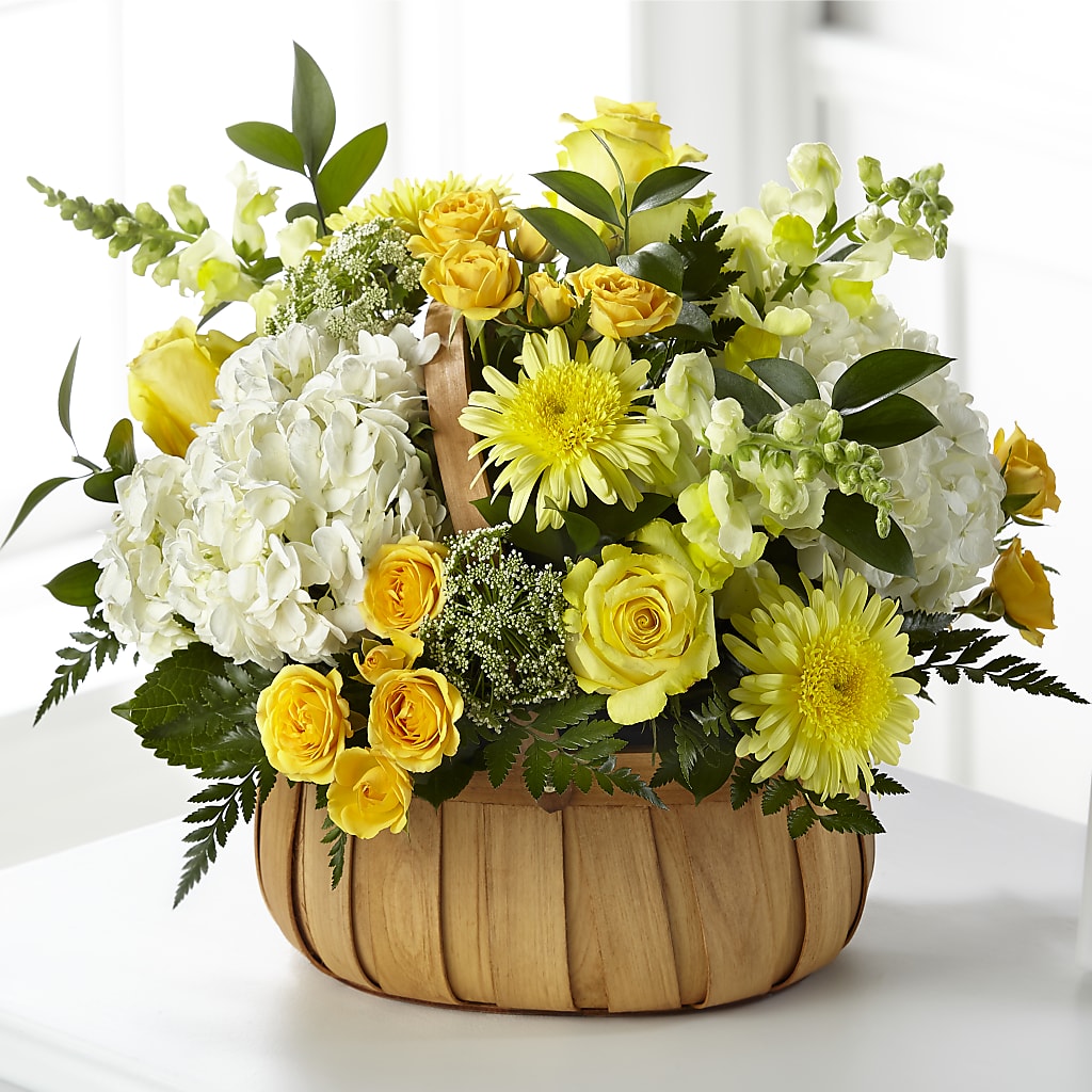 Rustic Remembrance Basket – La Veranera Flower Shop, Nashville TN
