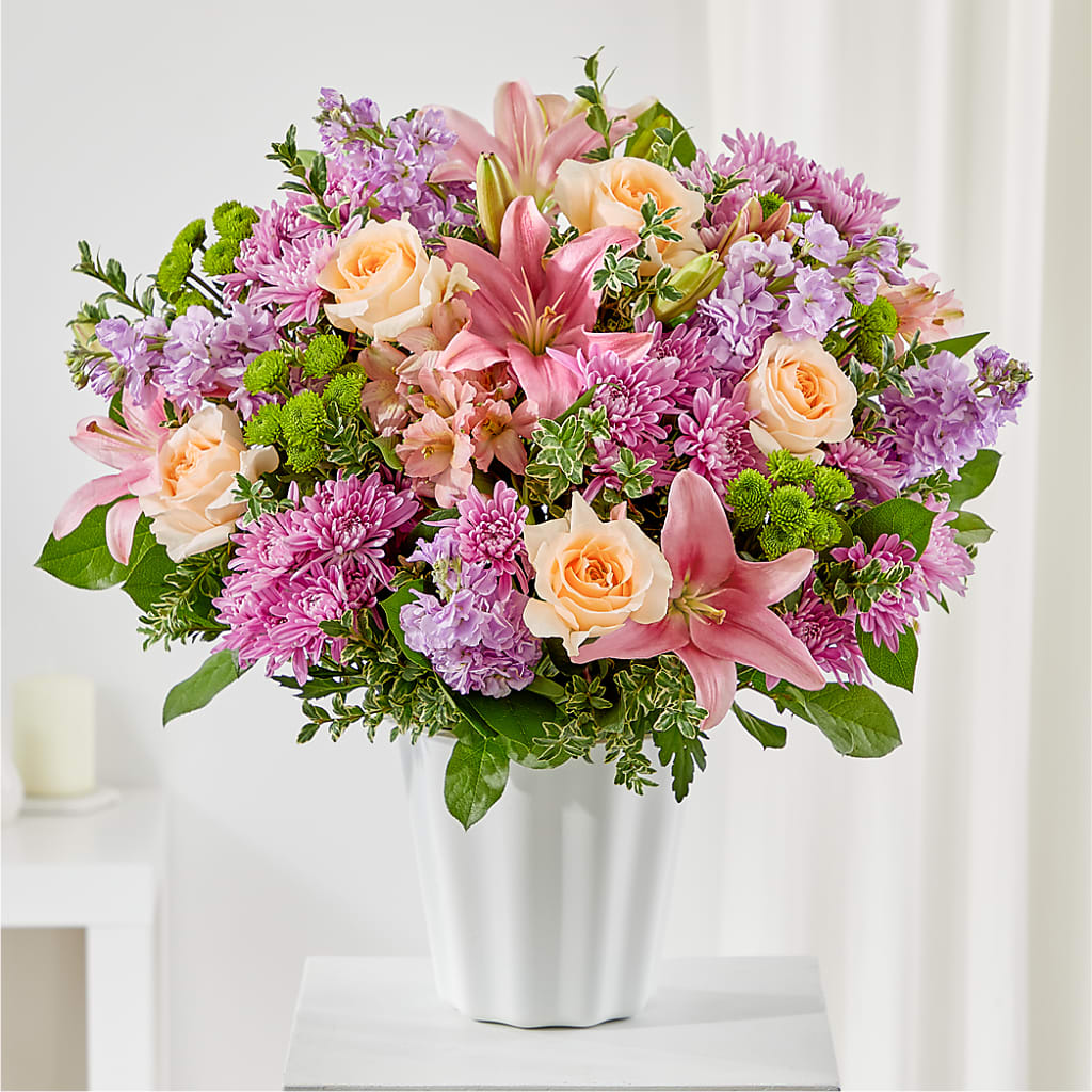Supportive Embrace Tabletop Basket – La Veranera Flower Shop, Nashville TN