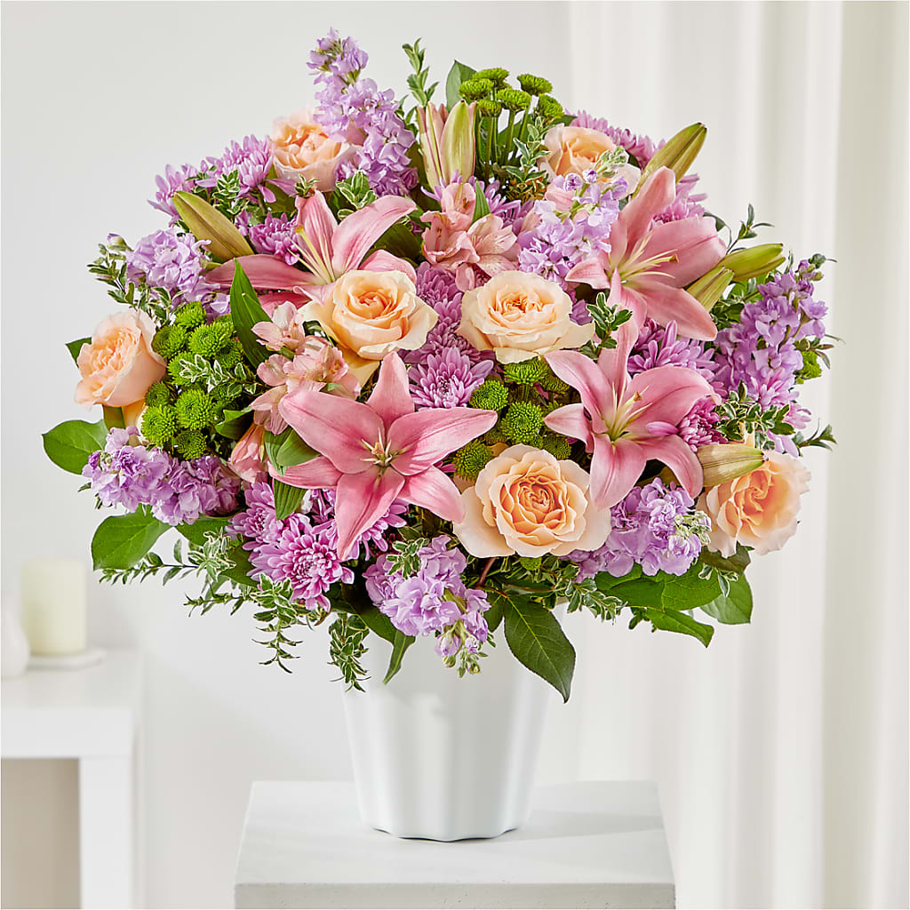 Supportive Embrace Tabletop Basket – La Veranera Flower Shop, Nashville TN