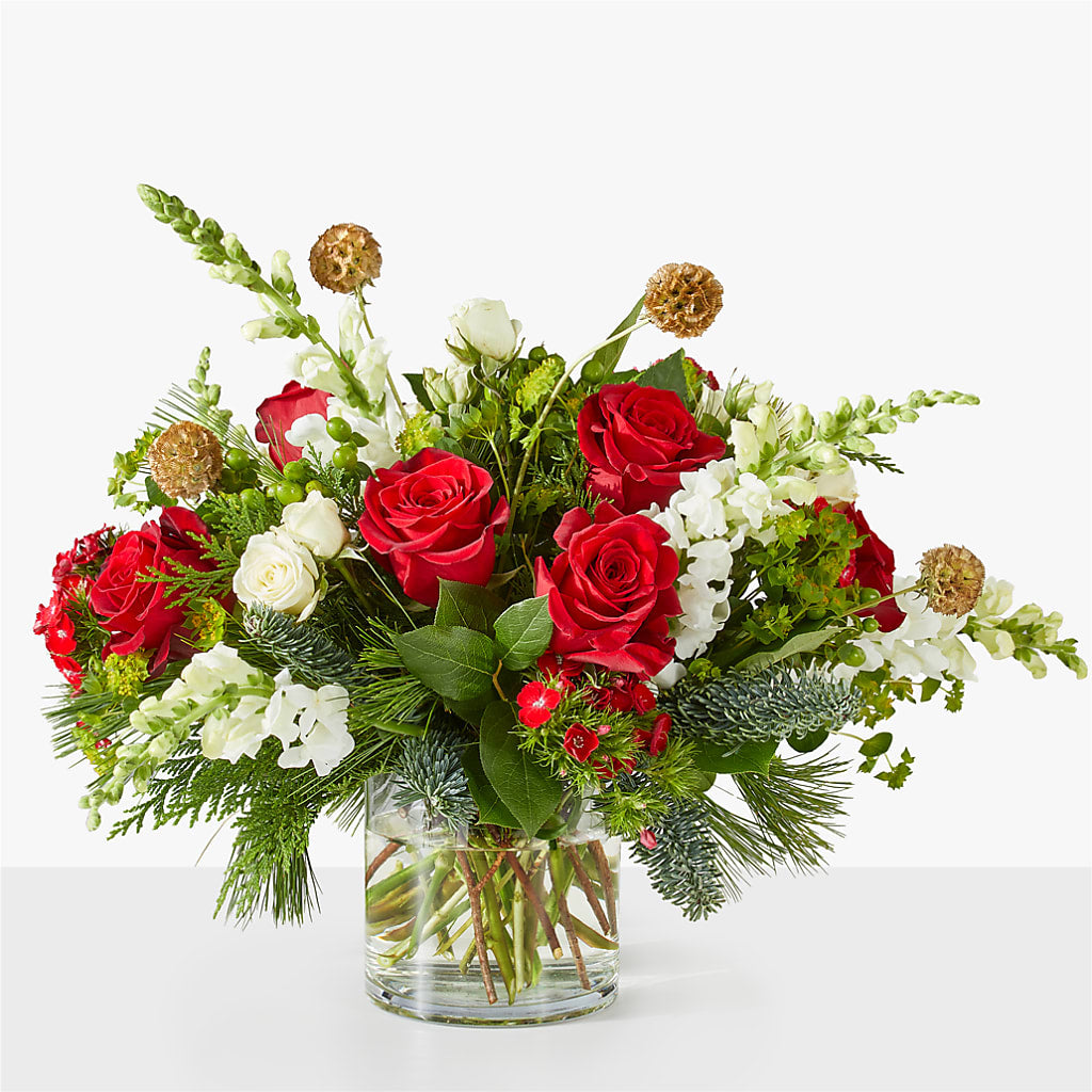 Deck the Halls Bouquet – La Veranera Flower Shop, Nashville TN
