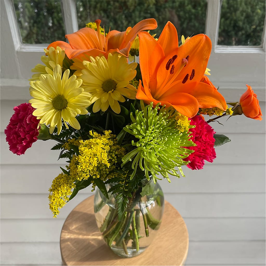 Bold & Bright – A Florist Original –  La Veranera Flower Shop, Nashville TN