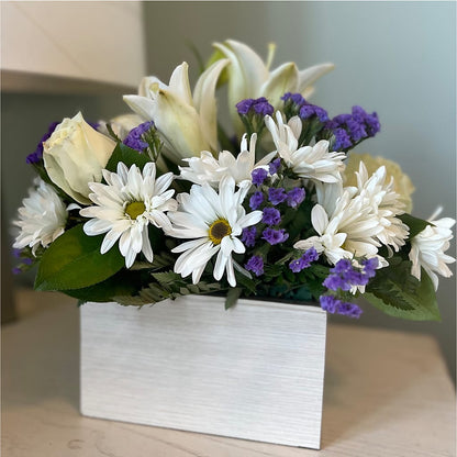 Beyond Blue Box Bouquet –  La Veranera Flower Shop, Nashville TN