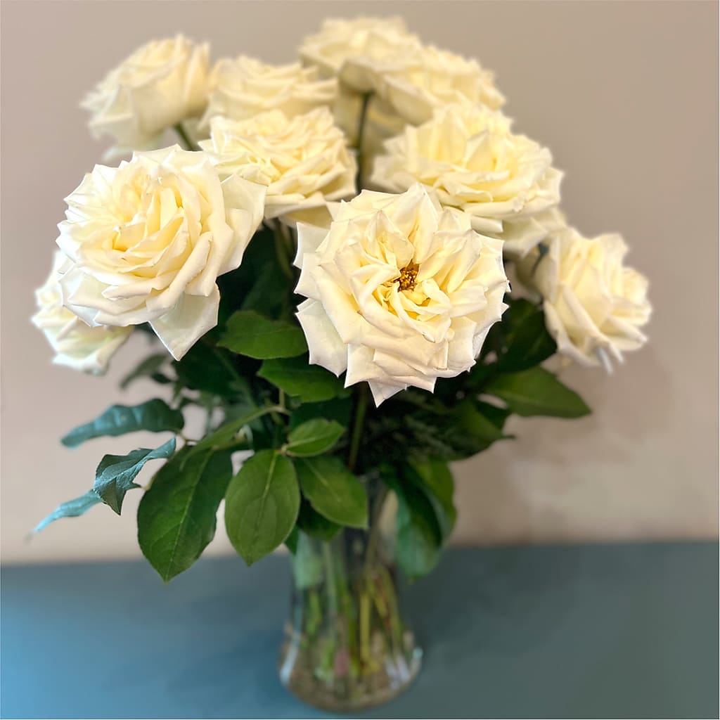 Long Stem Yellow Rose Bouquet –  La Veranera Flower Shop, Nashville TN
