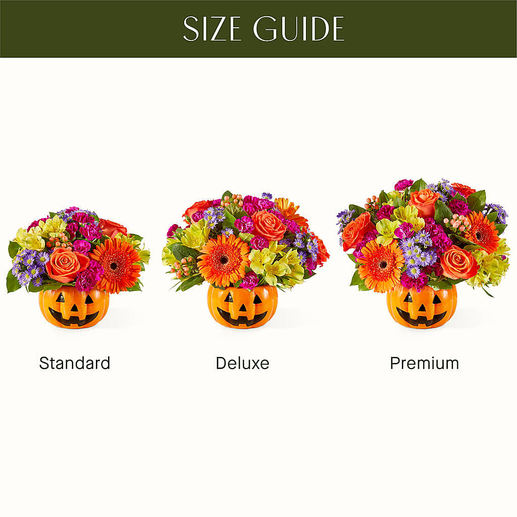Tricks & Treats Pumpkin –  La Veranera Flower Shop, Nashville TN