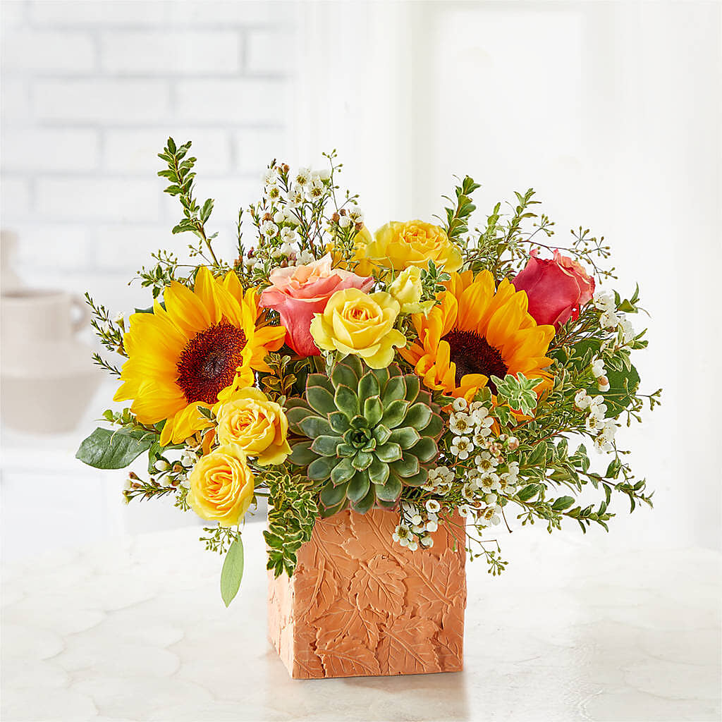 Sunflower Season Bouquet –  La Veranera Flower Shop, Nashville TN