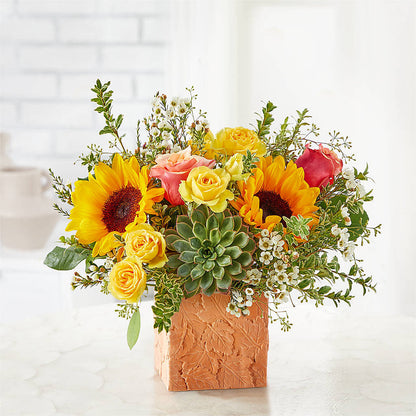 Sunflower Season Bouquet –  La Veranera Flower Shop, Nashville TN