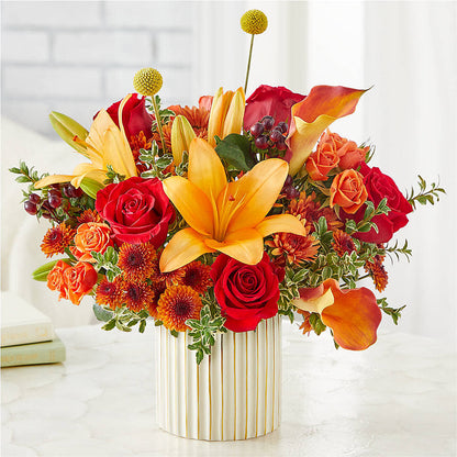 Scarlet Skies Bouquet –  La Veranera Flower Shop, Nashville TN