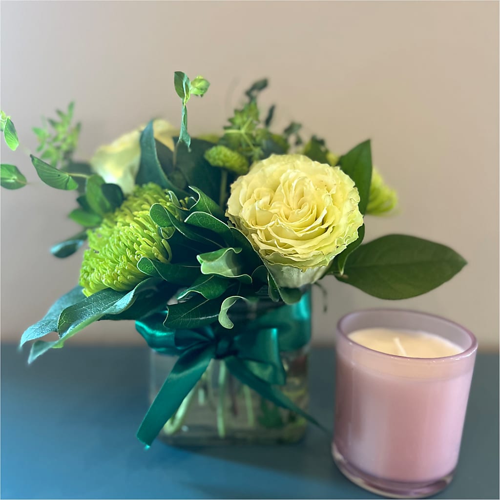Emerald Forest Bouquet –  La Veranera Flower Shop, Nashville TN