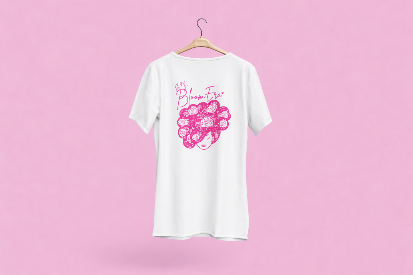 In my Bloom Era T-shirt