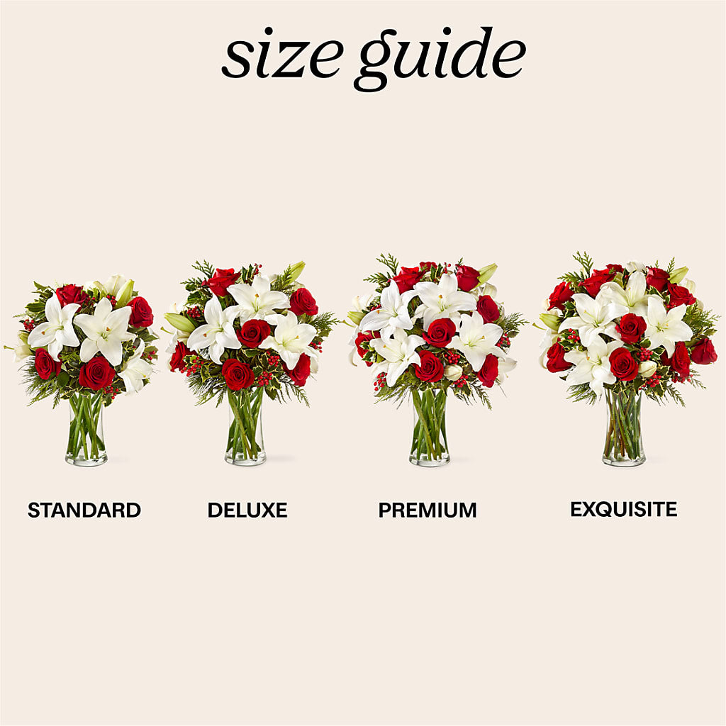 Sparkling Snowflakes Bouquet –  La Veranera Flower Shop, Nashville TN