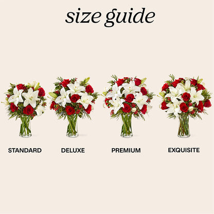 Sparkling Snowflakes Bouquet –  La Veranera Flower Shop, Nashville TN