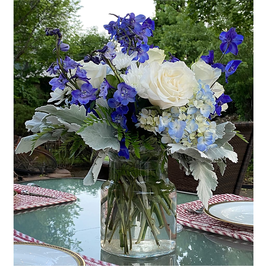 Clear Skies Bouquet –  La Veranera Flower Shop, Nashville TN