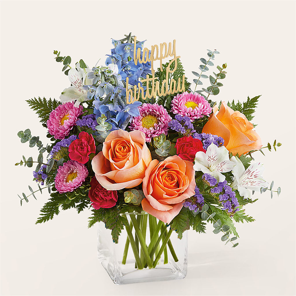 Birthday Bash Bouquet –  La Veranera Flower Shop, Nashville TN
