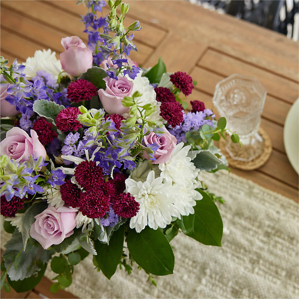 Violet Frost Bouquet –  La Veranera Flower Shop, Nashville TN