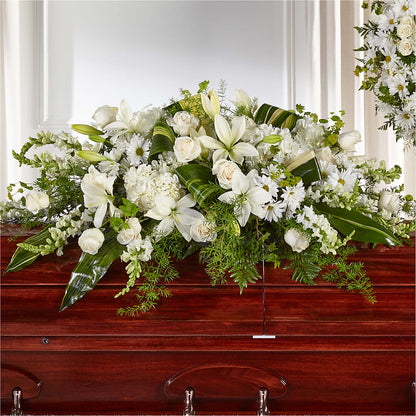 Abundance Casket Spray –  La Veranera Flower Shop, Nashville TN