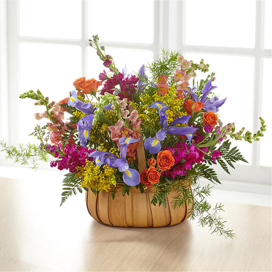 Garden of Life Basket –  La Veranera Flower Shop, Nashville TN