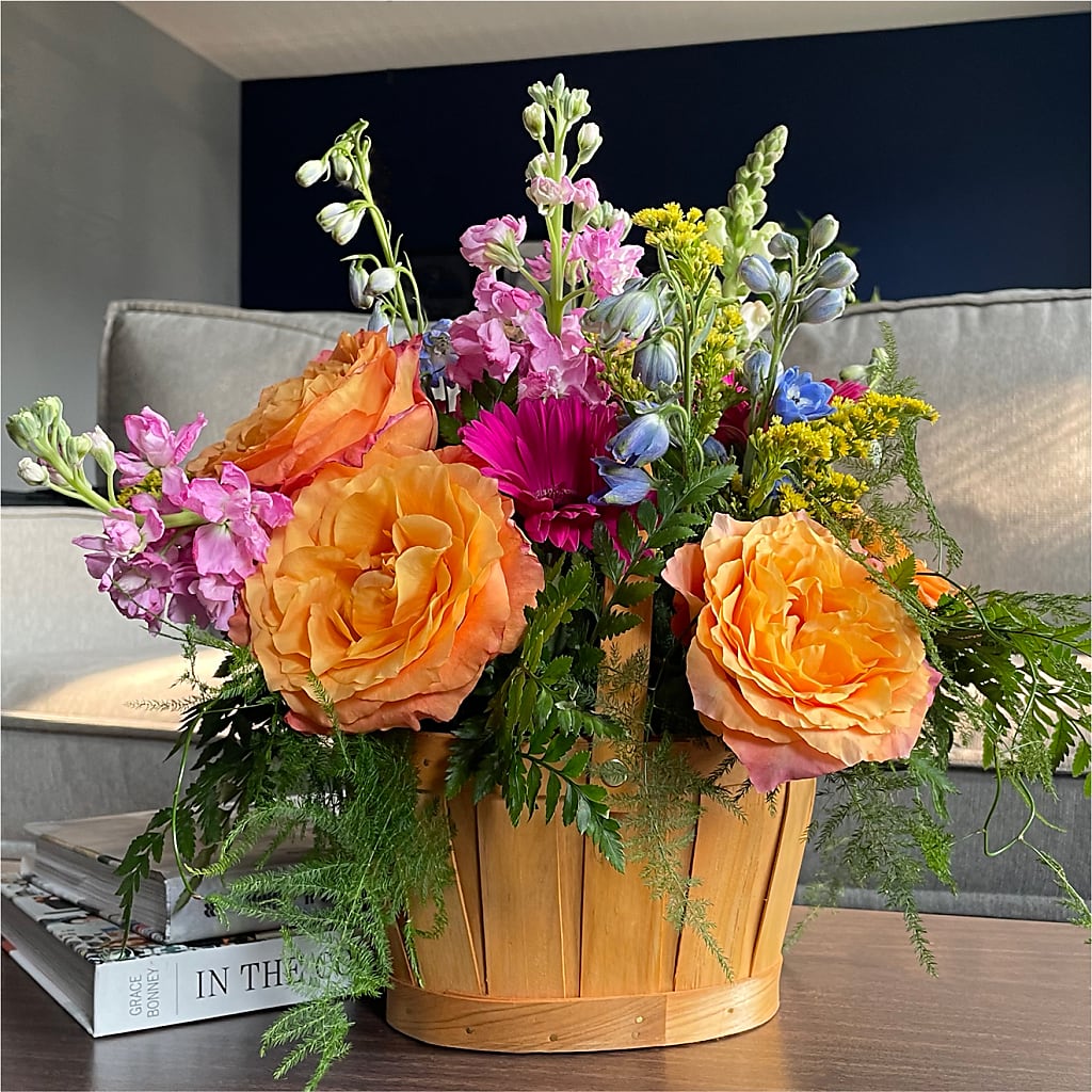 Garden of Life Basket –  La Veranera Flower Shop, Nashville TN