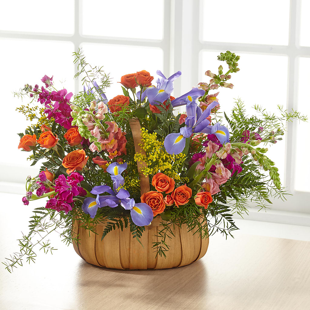 Garden of Life Basket –  La Veranera Flower Shop, Nashville TN