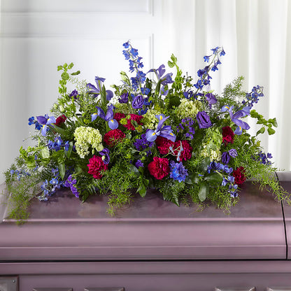 Always Treasured Casket Spray –  La Veranera Flower Shop, Nashville TN