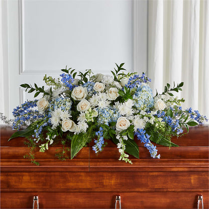 Timeless Essence Casket Spray –  La Veranera Flower Shop, Nashville TN
