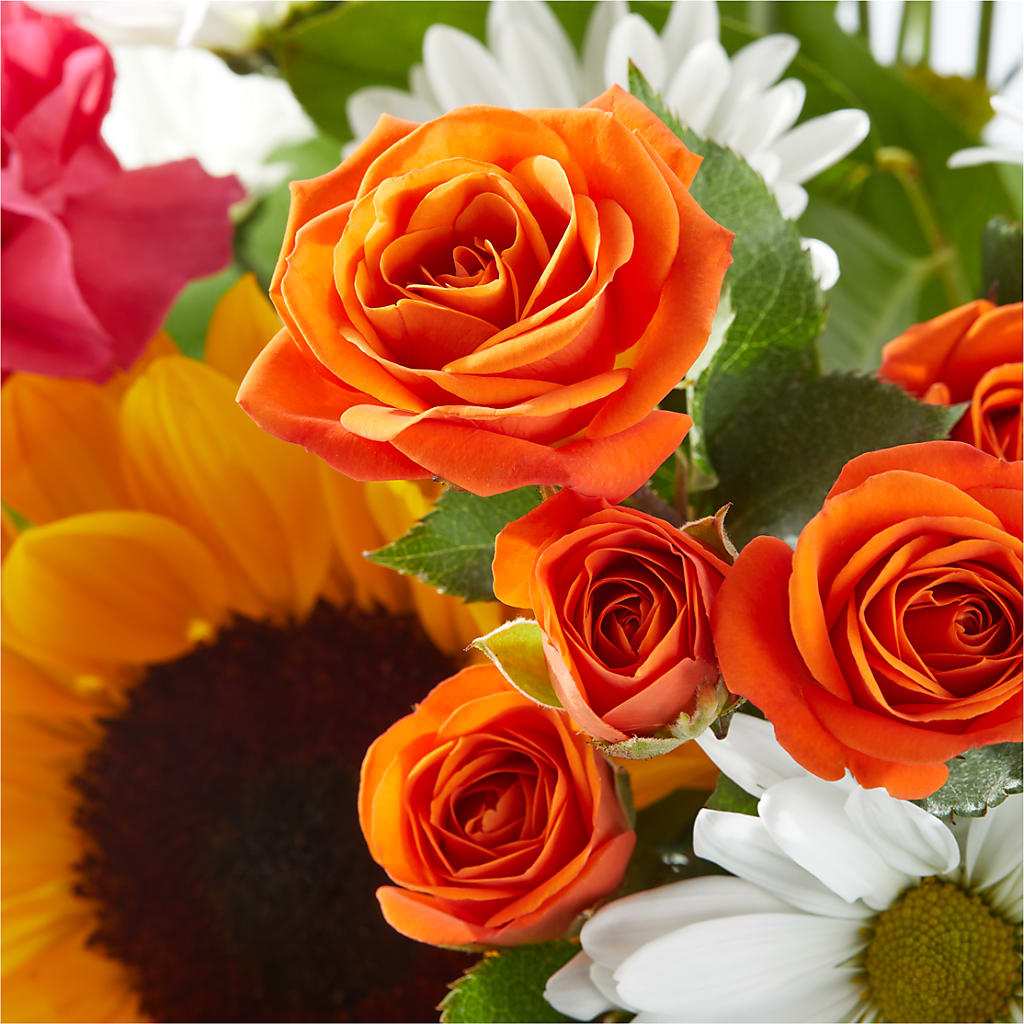 Sun-drenched Blooms Bouquet –  La Veranera Flower Shop, Nashville TN