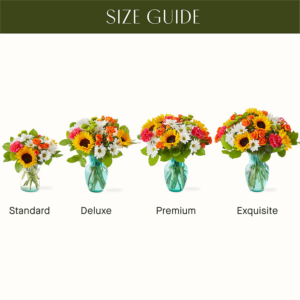 Sun-drenched Blooms Bouquet –  La Veranera Flower Shop, Nashville TN