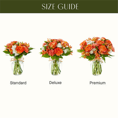 Apricot Glow Bouquet –  La Veranera Flower Shop, Nashville TN