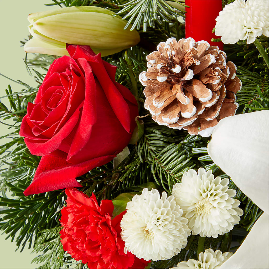 Seasonal Festivities Centerpiece –  La Veranera Flower Shop, Nashville TN