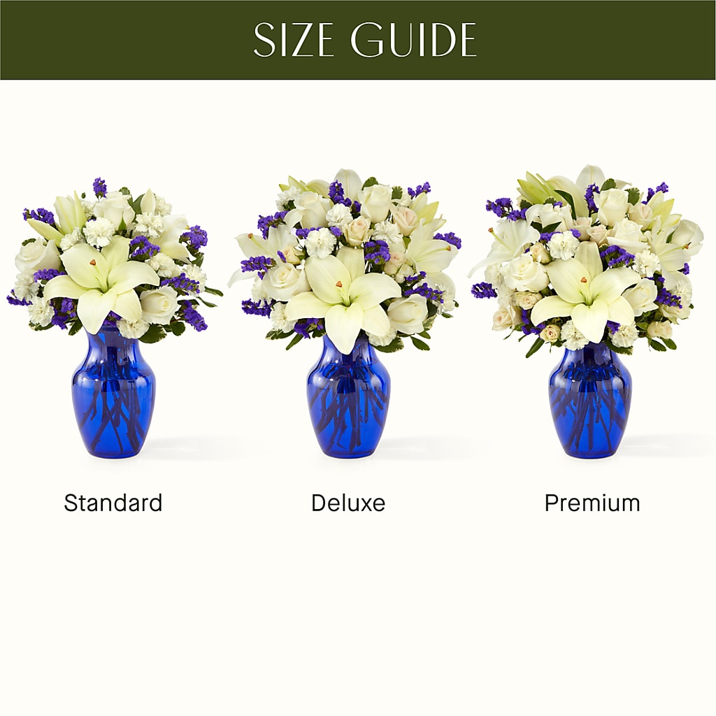 Sapphire Rush Bouquet –  La Veranera Flower Shop, Nashville TN