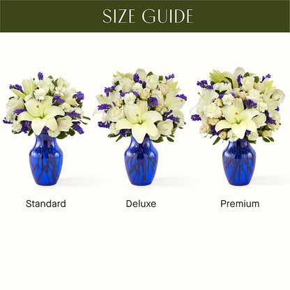 Sapphire Rush Bouquet –  La Veranera Flower Shop, Nashville TN