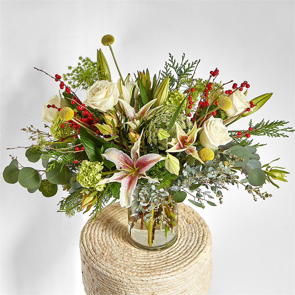 Berry & Bright Bouquet –  La Veranera Flower Shop, Nashville TN