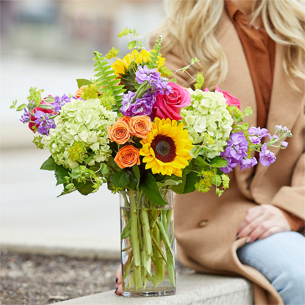 Vibrant Greetings Bouquet –  La Veranera Flower Shop, Nashville TN
